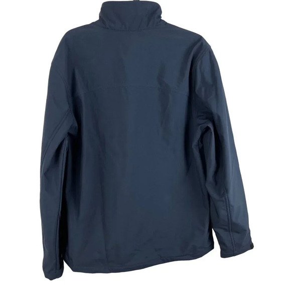 Elevate Men Long Sleeve Full Zip Windbreaker Jacket Size XL - Picture 2 of 6